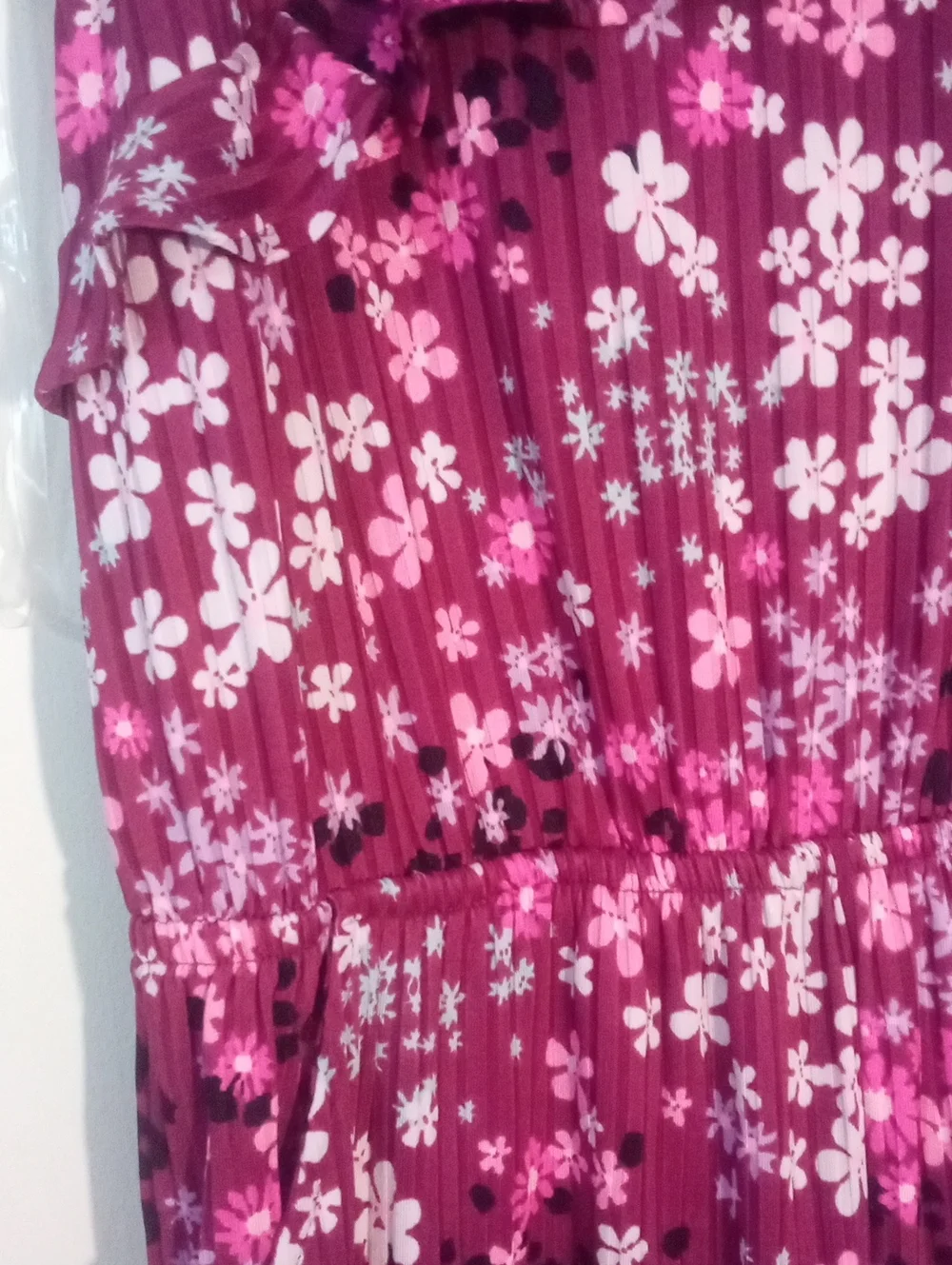 Justice Girls Pink Floral Sleeveless Jumpsuit NWT
